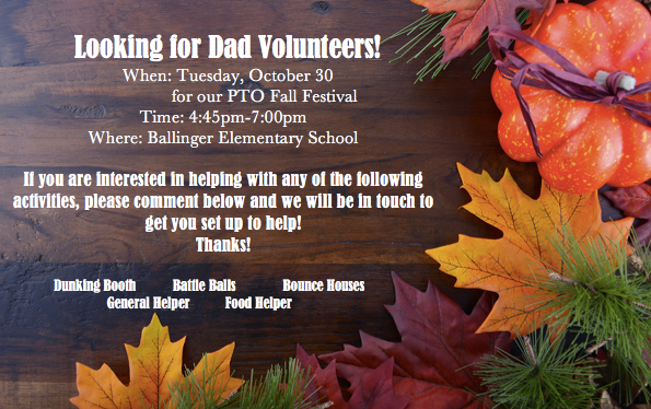 Dad Volunteer